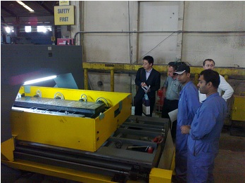 Saudi Customer's Drilling Machine Installed Successfully