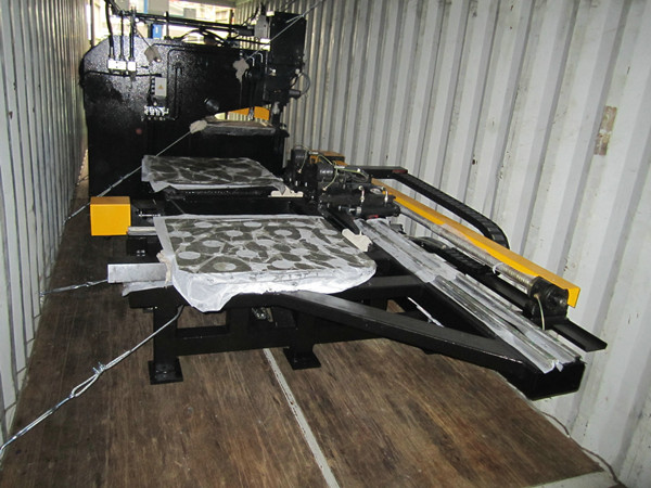 A Plate Punching Machine delivered to Mid-East Market